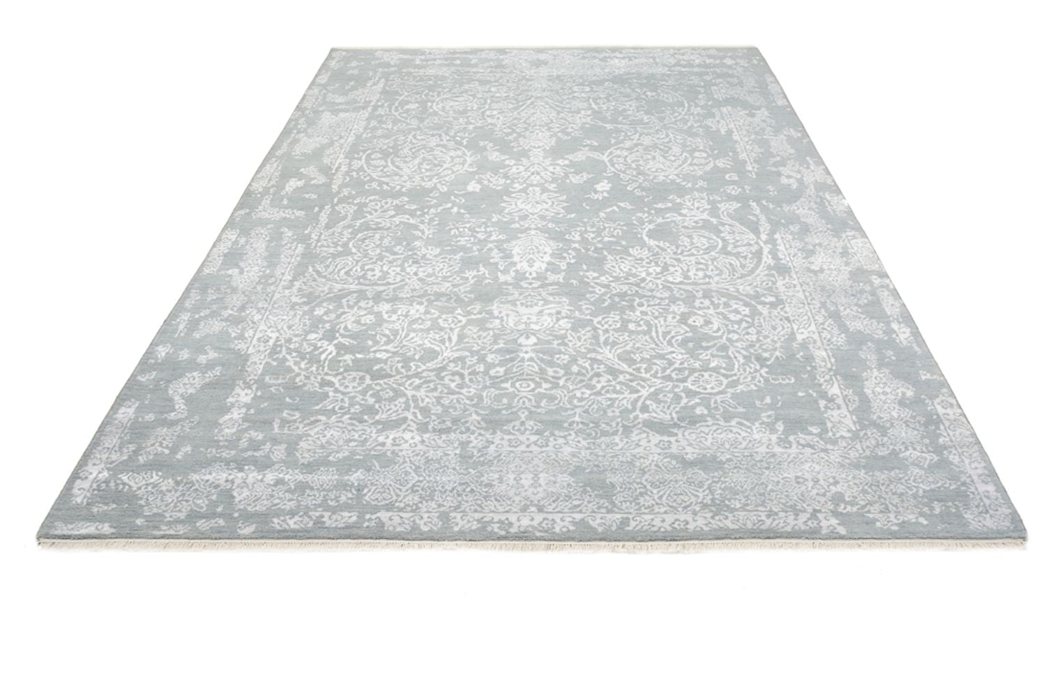 Designer tæppe - 286 x 199 cm - lysegrå