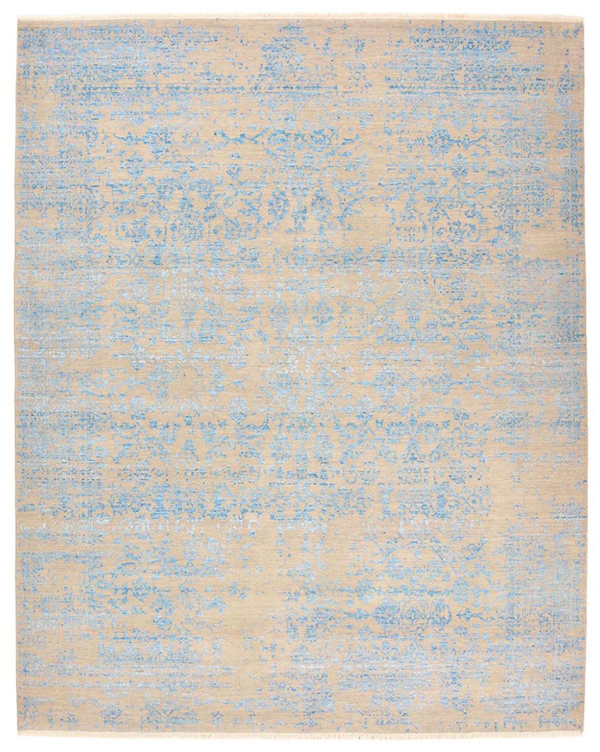 Designer tæppe - 308 x 246 cm - blå