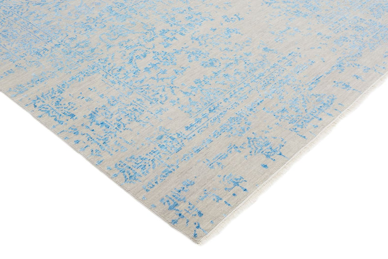 Designer tæppe - 308 x 246 cm - blå