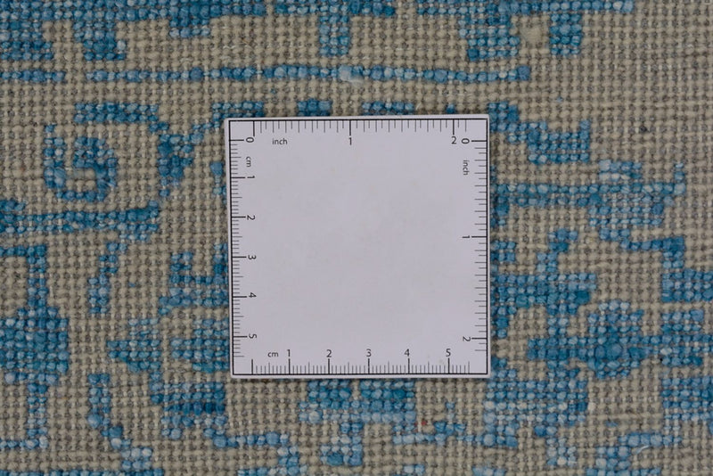 Designer tæppe - 308 x 246 cm - blå