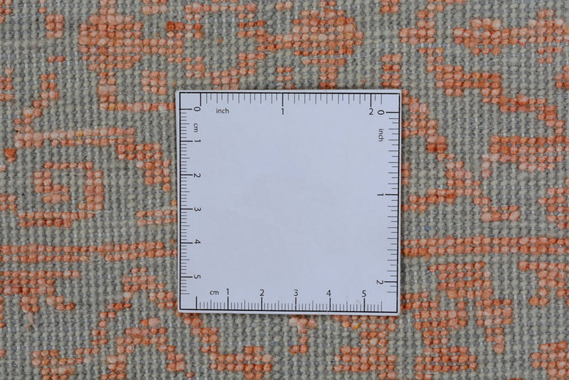 Designer tæppe firkantet  - 248 x 247 cm - orange