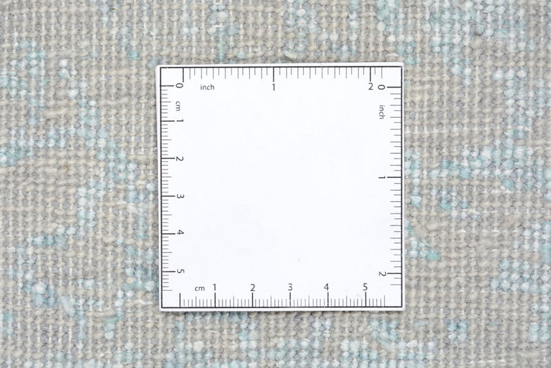 Designer tæppe - 401 x 307 cm - lyseblå