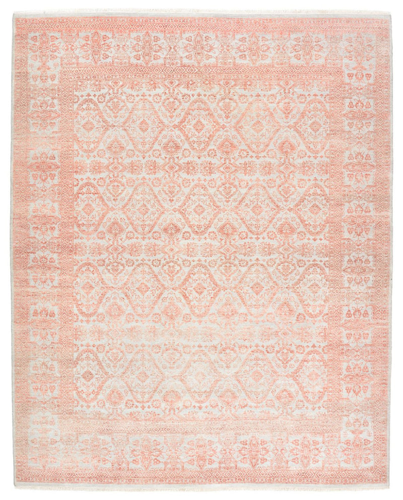 Designer tæppe - 308 x 249 cm - lysrød