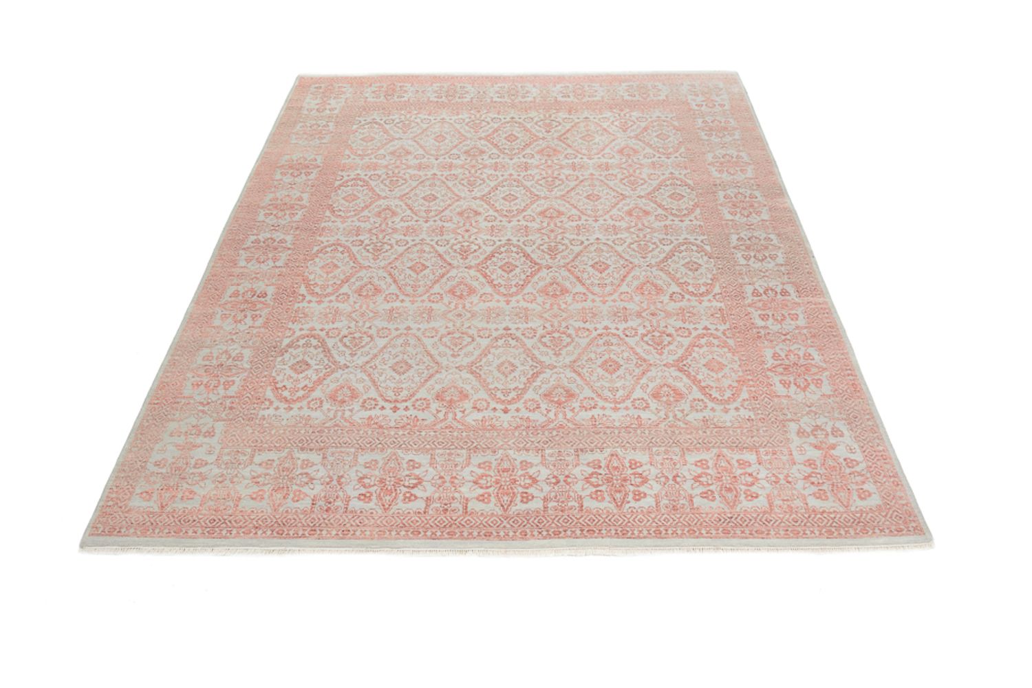 Designer tæppe - 308 x 249 cm - lysrød