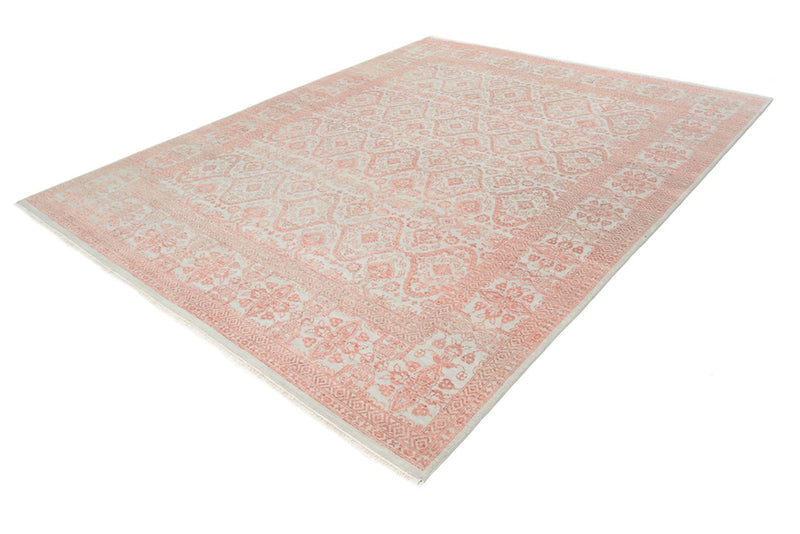 Designer tæppe - 308 x 249 cm - lysrød