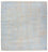 Designer tæppe - 289 x 274 cm - lyseblå