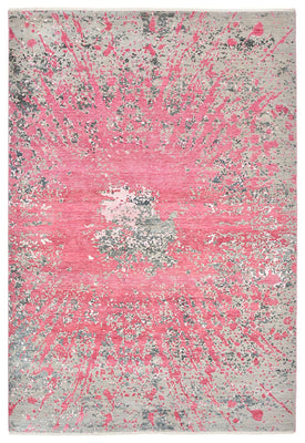 Designer tæppe - 271 x 186 cm - fuchsia