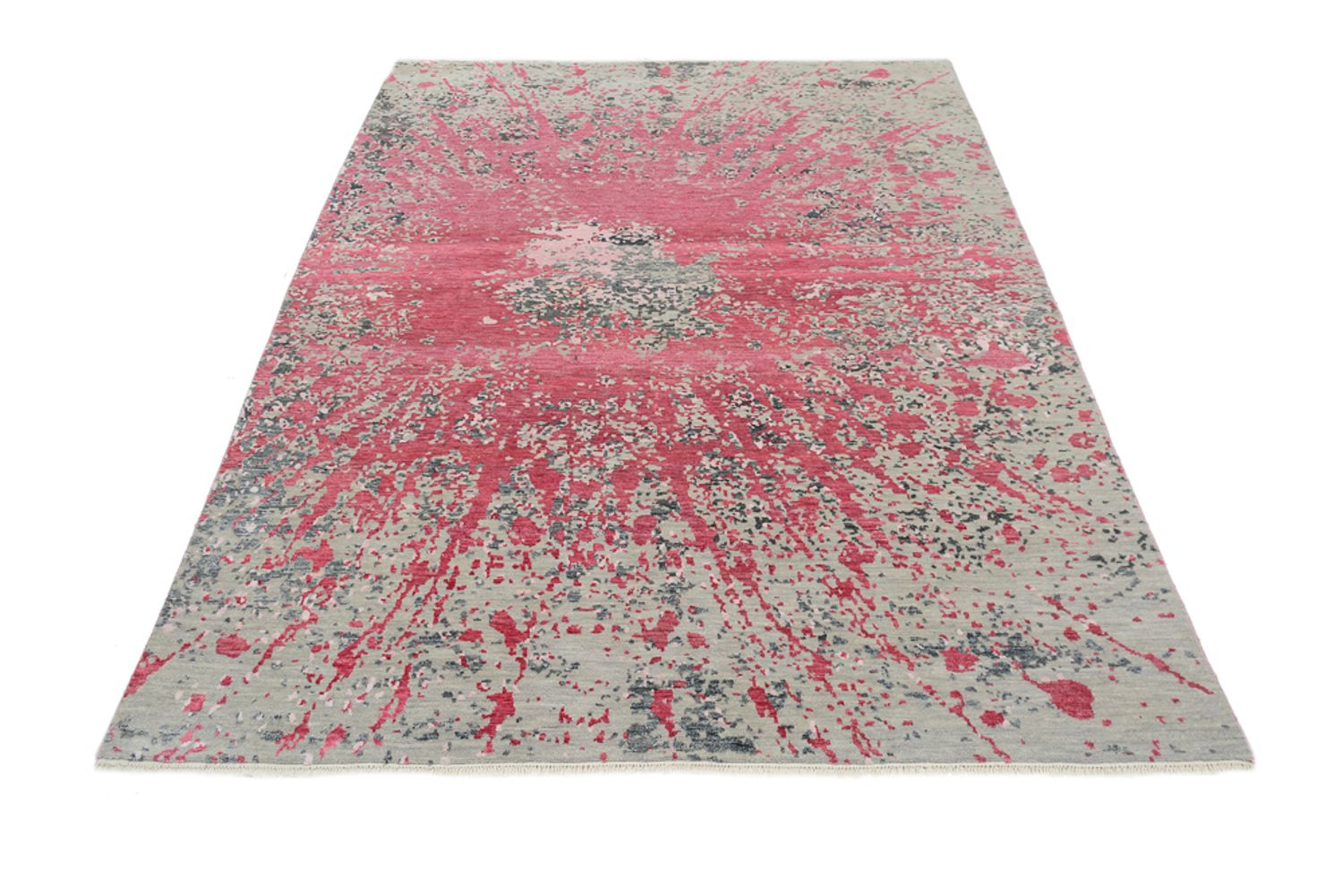 Designer tæppe - 271 x 186 cm - fuchsia