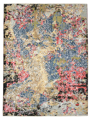 Designer tæppe - 359 x 272 cm - flerfarvet