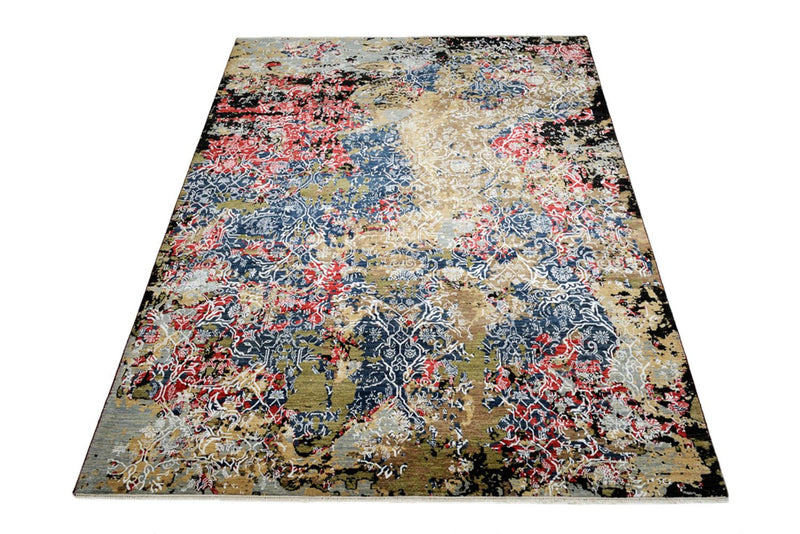 Designer tæppe - 359 x 272 cm - flerfarvet