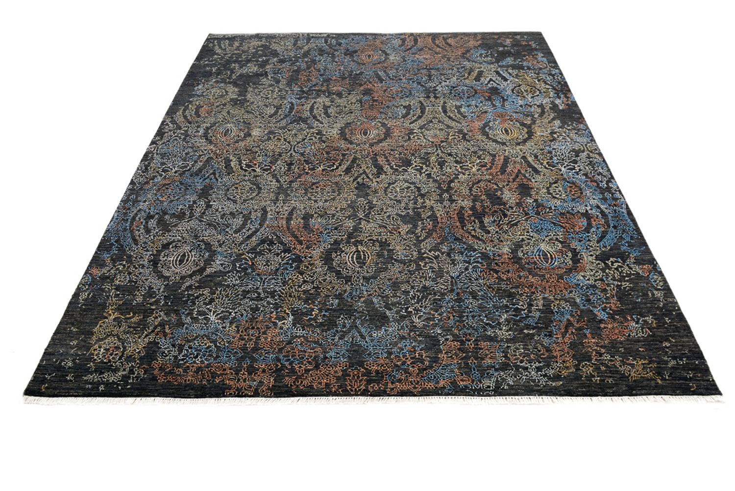 Designer tæppe - 304 x 250 cm - flerfarvet