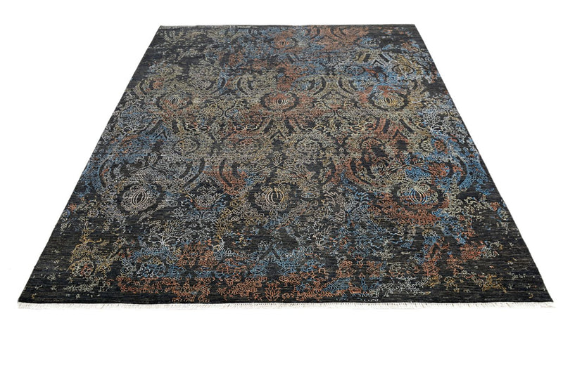 Designer tæppe - 304 x 250 cm - flerfarvet