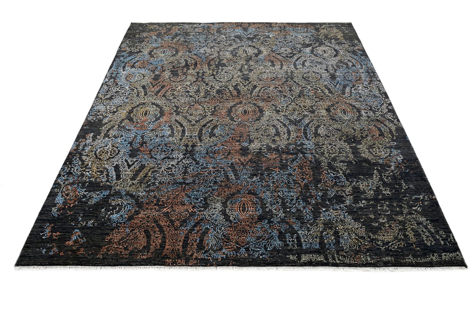 Designer tæppe - 304 x 250 cm - flerfarvet