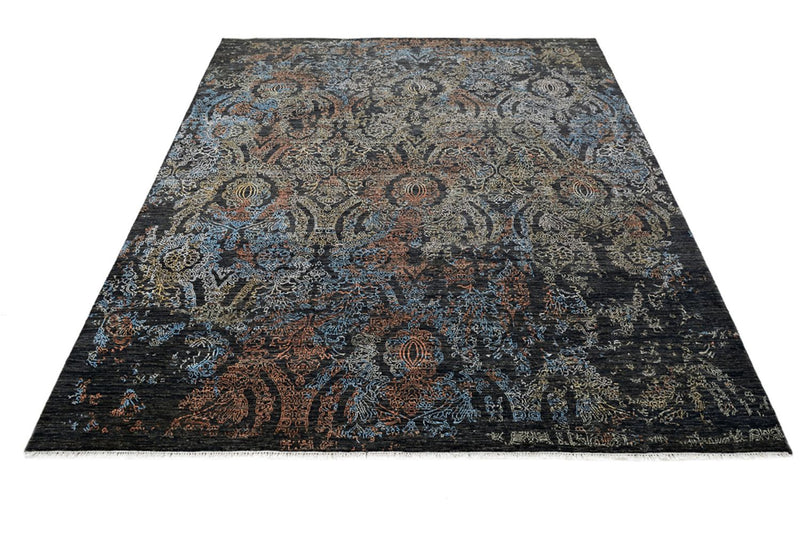 Designer tæppe - 304 x 250 cm - flerfarvet