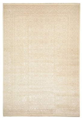Designer tæppe - 541 x 364 cm - lys beige