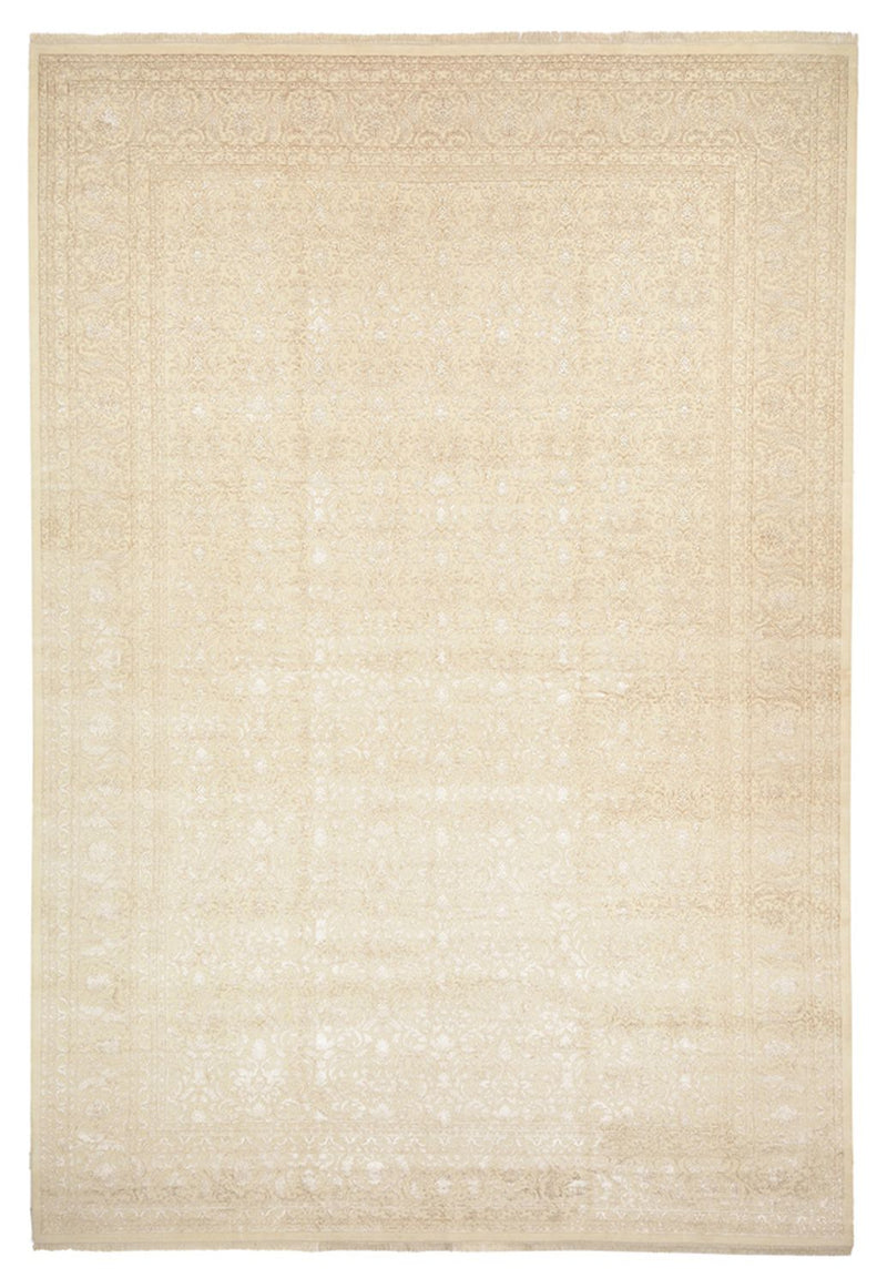 Designer tæppe - 541 x 364 cm - lys beige