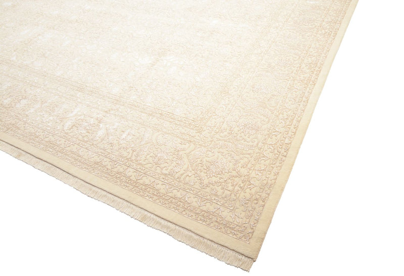 Designer tæppe - 541 x 364 cm - lys beige