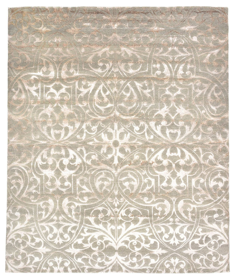 Designer tæppe - 288 x 242 cm - lysegrå