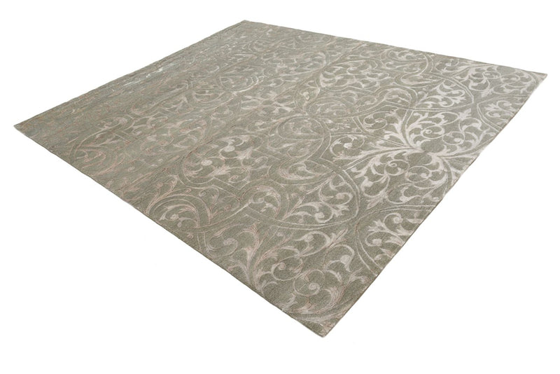Designer tæppe - 288 x 242 cm - lysegrå
