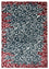 Designer tæppe - 242 x 171 cm - mørkegrå