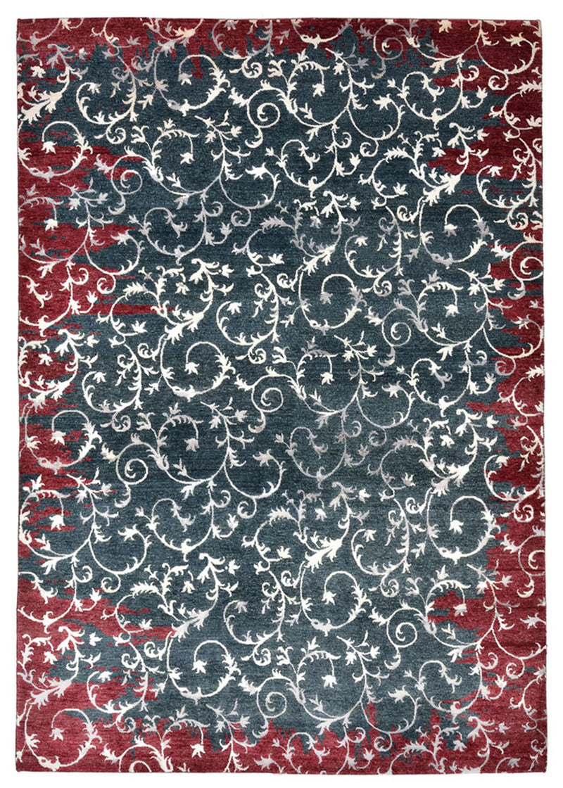 Designer tæppe - 242 x 171 cm - mørkegrå