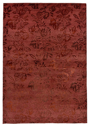 Designer tæppe - 238 x 171 cm - rød