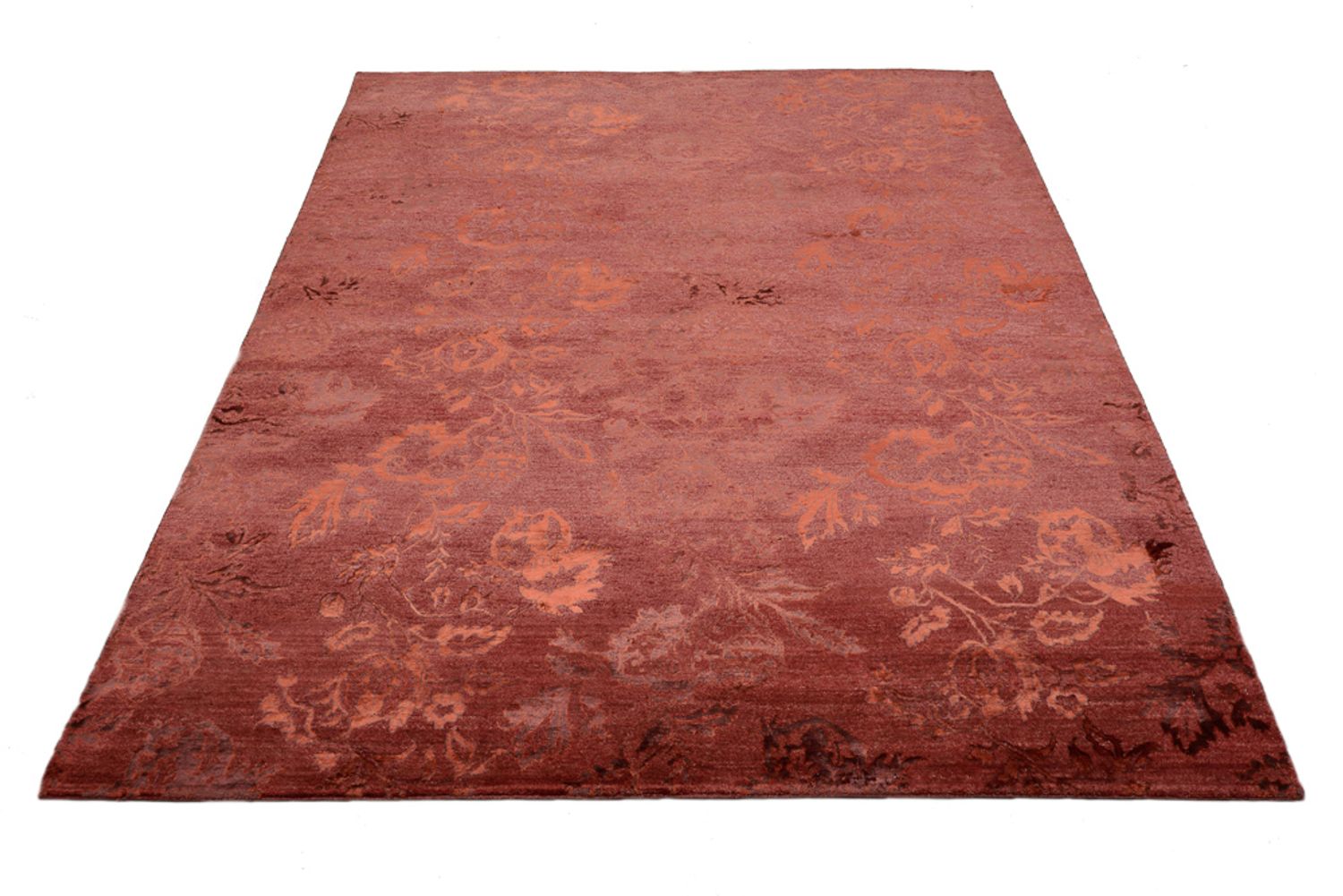 Designer tæppe - 238 x 171 cm - rød