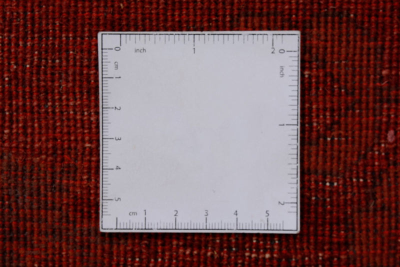 Designer tæppe - 238 x 171 cm - rød