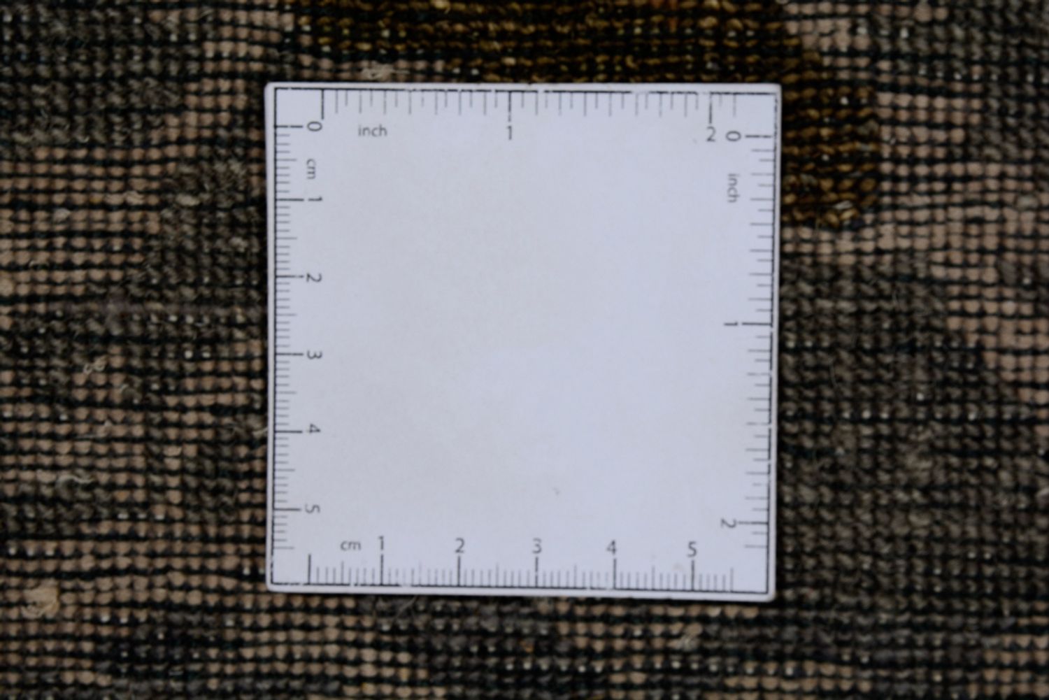Designer tæppe - 273 x 182 cm - olivengrøn