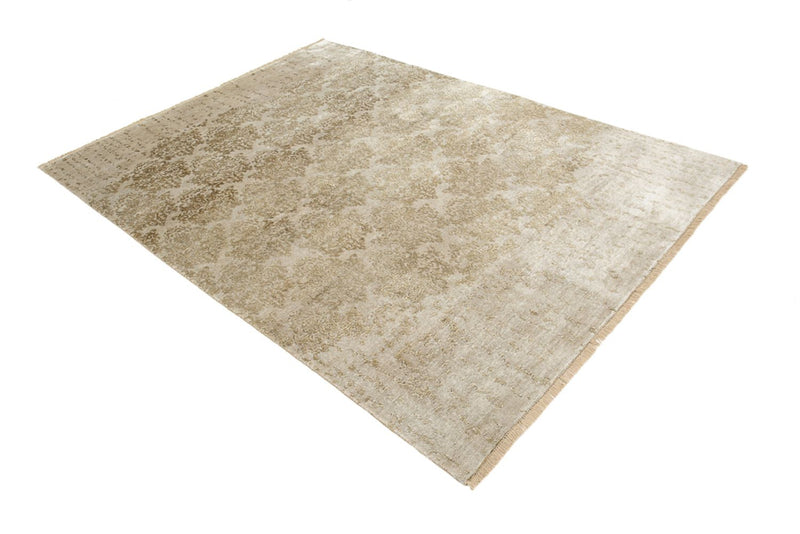 Designer tæppe - 237 x 170 cm - olivengrøn