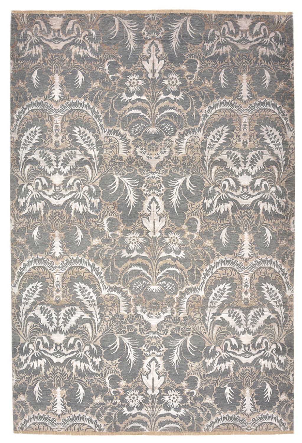 Designer tæppe - 304 x 205 cm - lysegrå