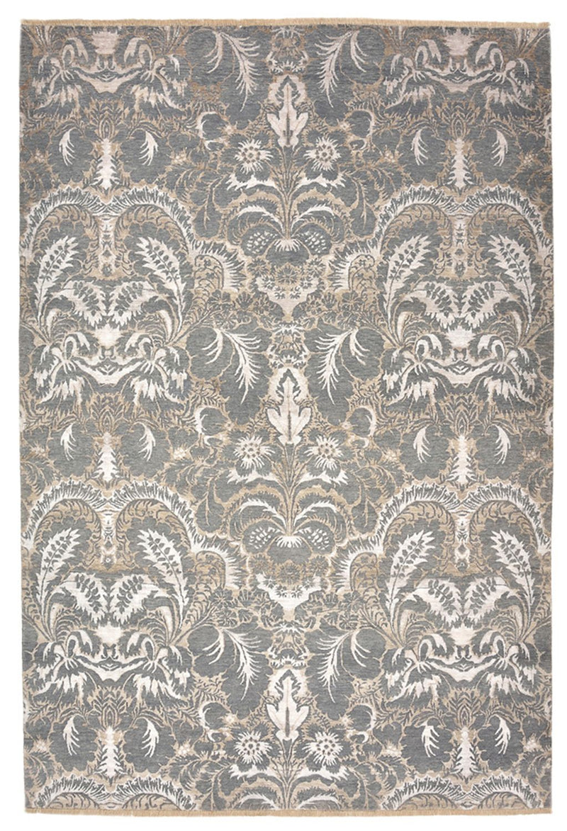 Designer tæppe - 304 x 205 cm - lysegrå