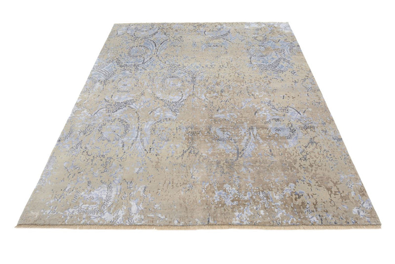 Designer tæppe - 303 x 239 cm - mørk beige