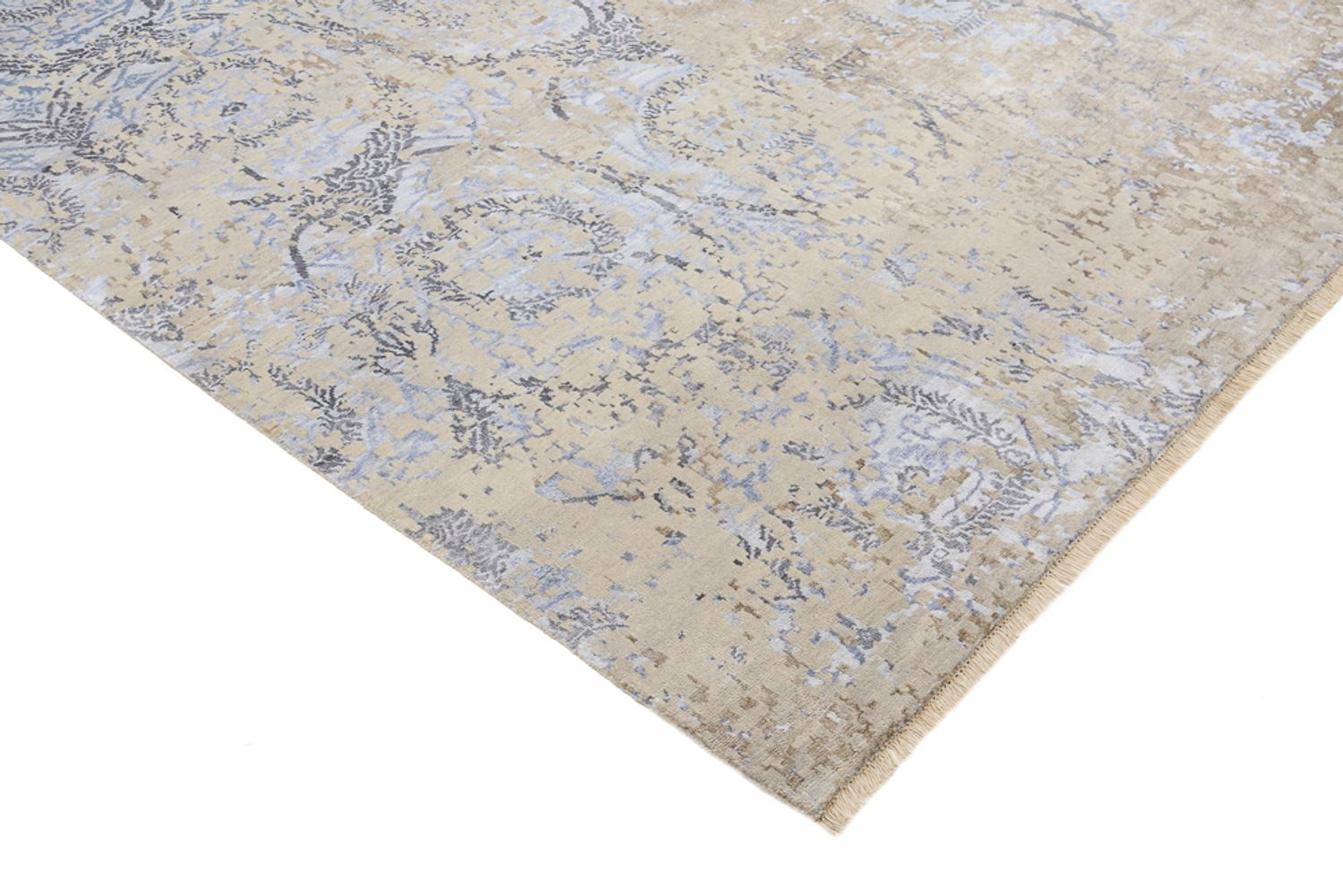 Designer tæppe - 303 x 239 cm - mørk beige