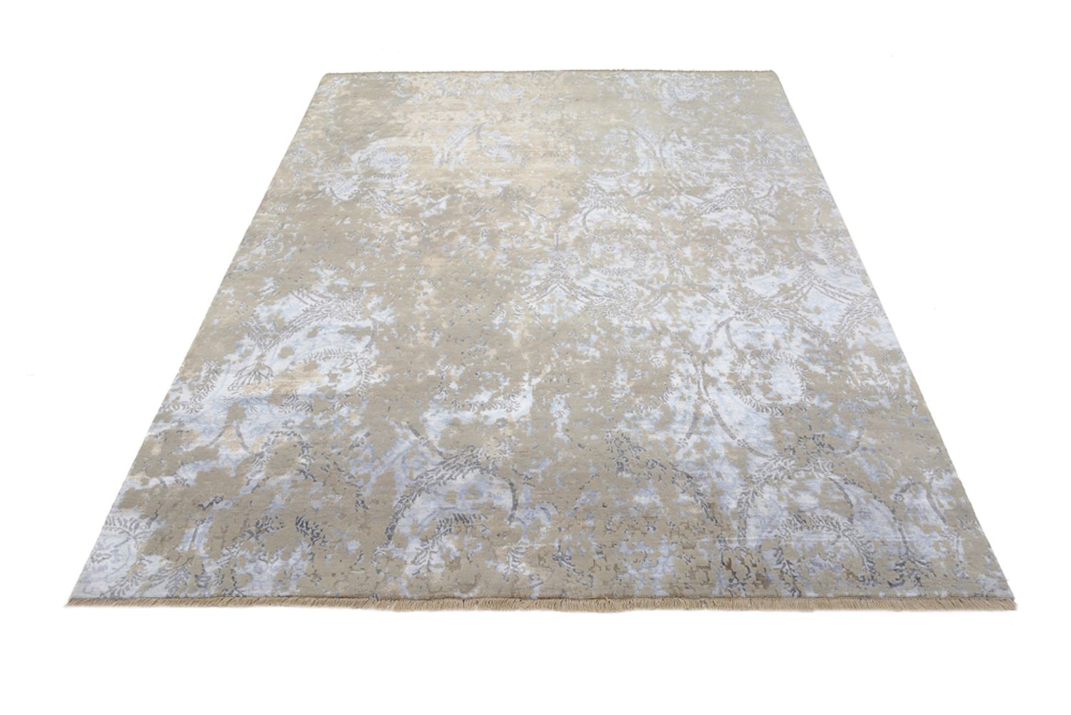 Designer tæppe - 303 x 239 cm - mørk beige