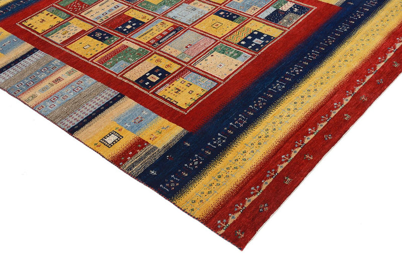 Gabbeh-tæppe - Loribaft Indus - 240 x 173 cm - flerfarvet