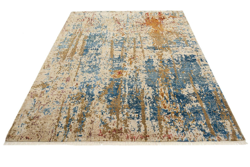 Designer tæppe - 311 x 246 cm - flerfarvet