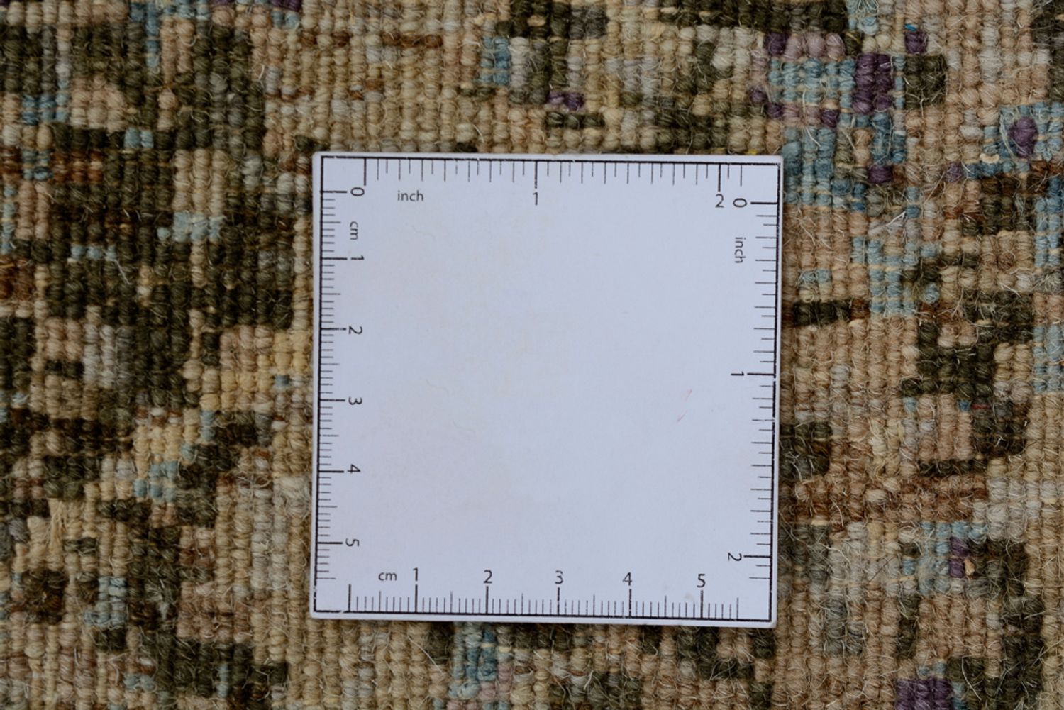 Designer tæppe - 302 x 246 cm - flerfarvet