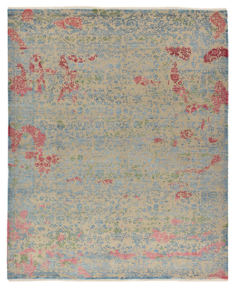 Designer tæppe - 295 x 244 cm - flerfarvet