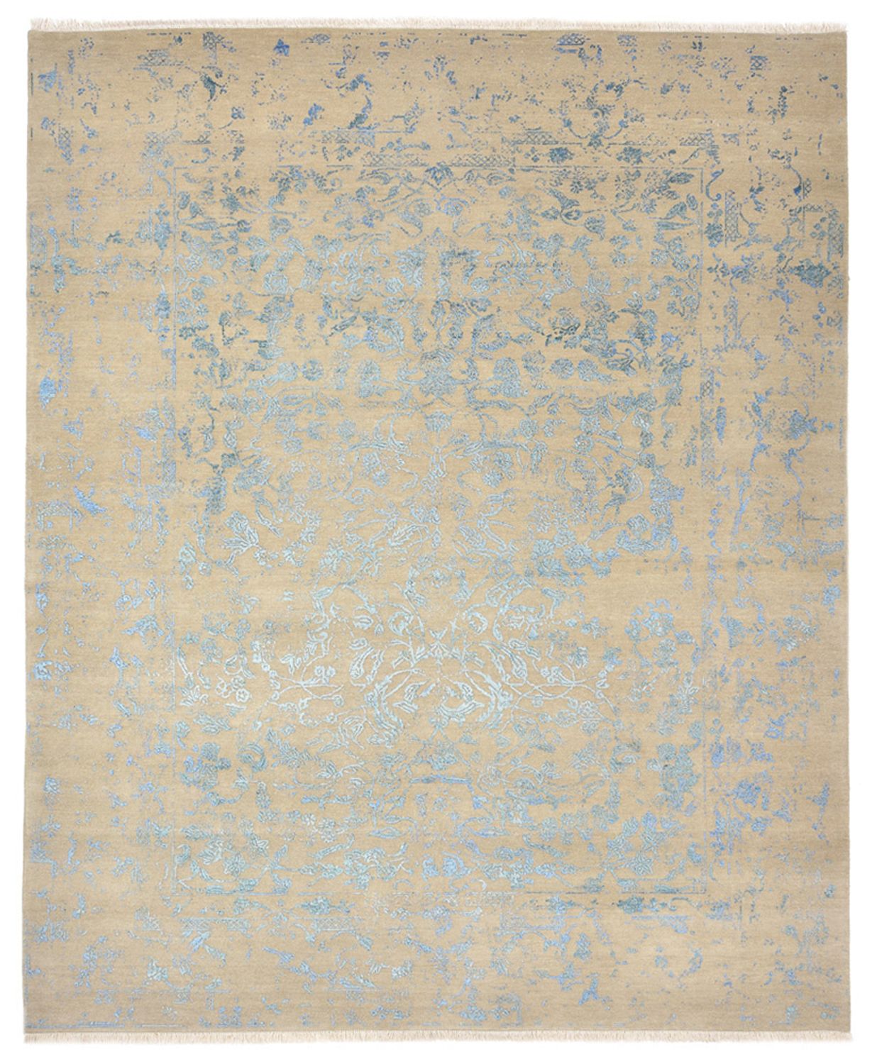 Designer tæppe - 294 x 240 cm - lys beige