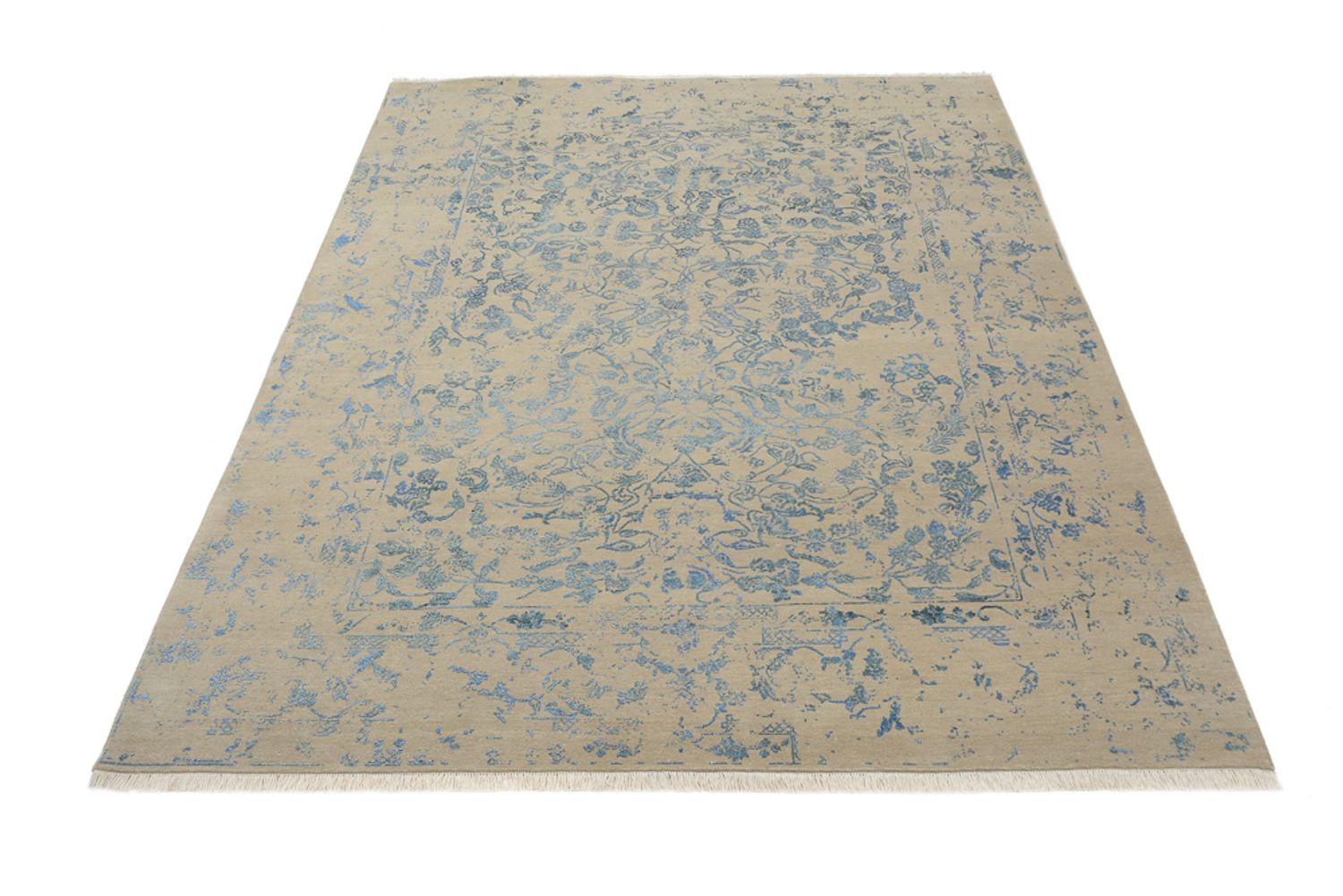 Designer tæppe - 294 x 240 cm - lys beige