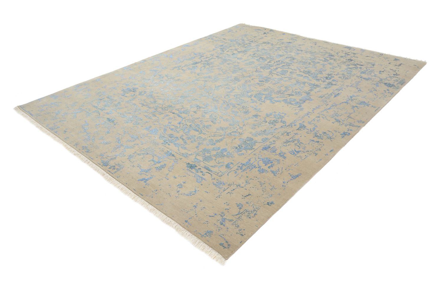 Designer tæppe - 294 x 240 cm - lys beige