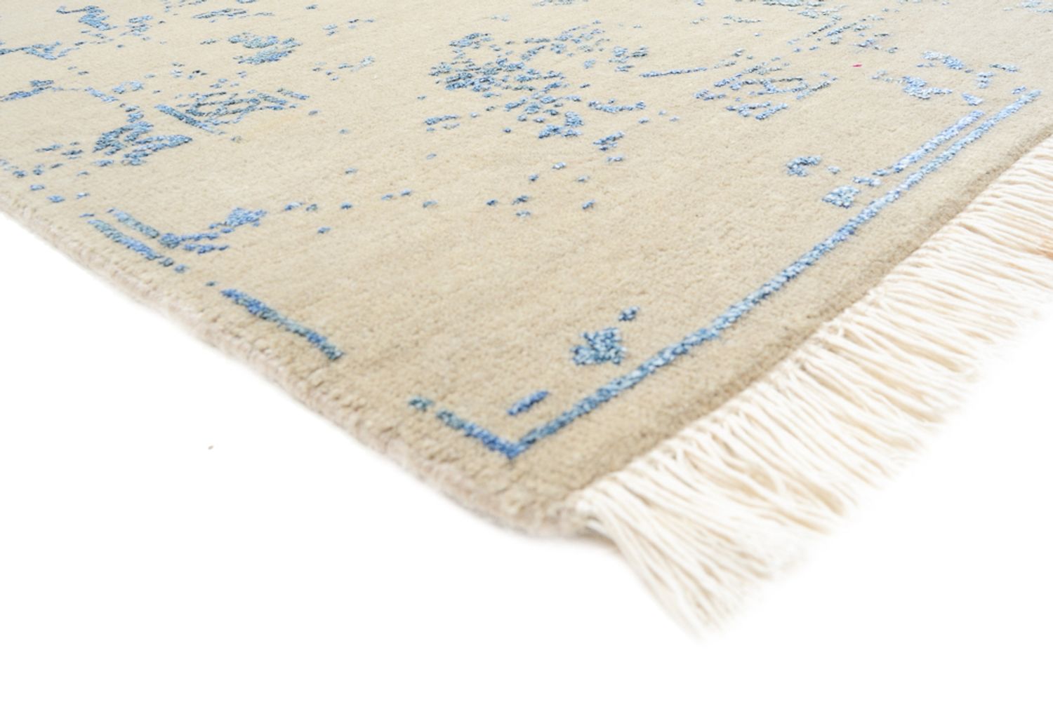 Designer tæppe - 294 x 240 cm - lys beige