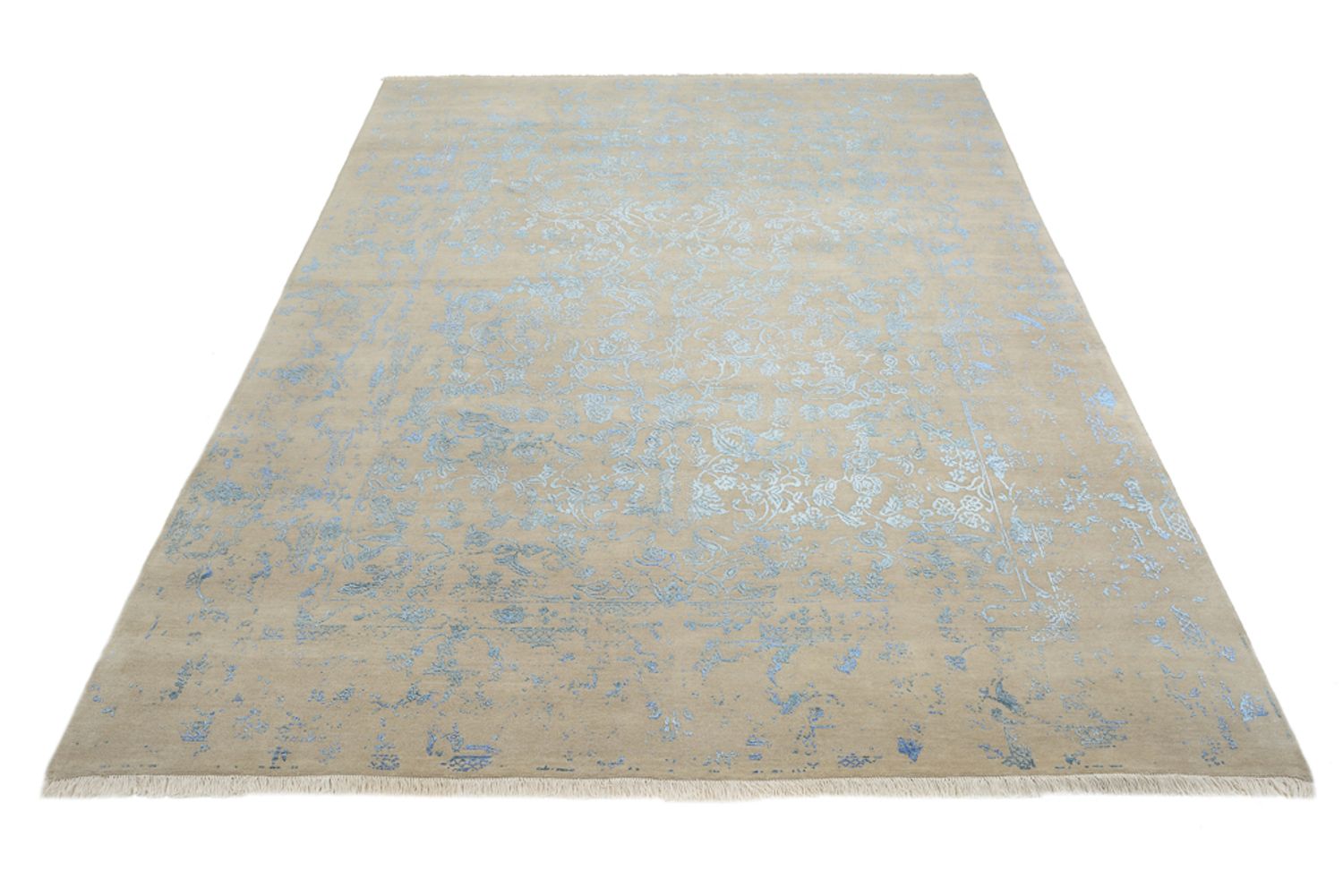 Designer tæppe - 294 x 240 cm - lys beige