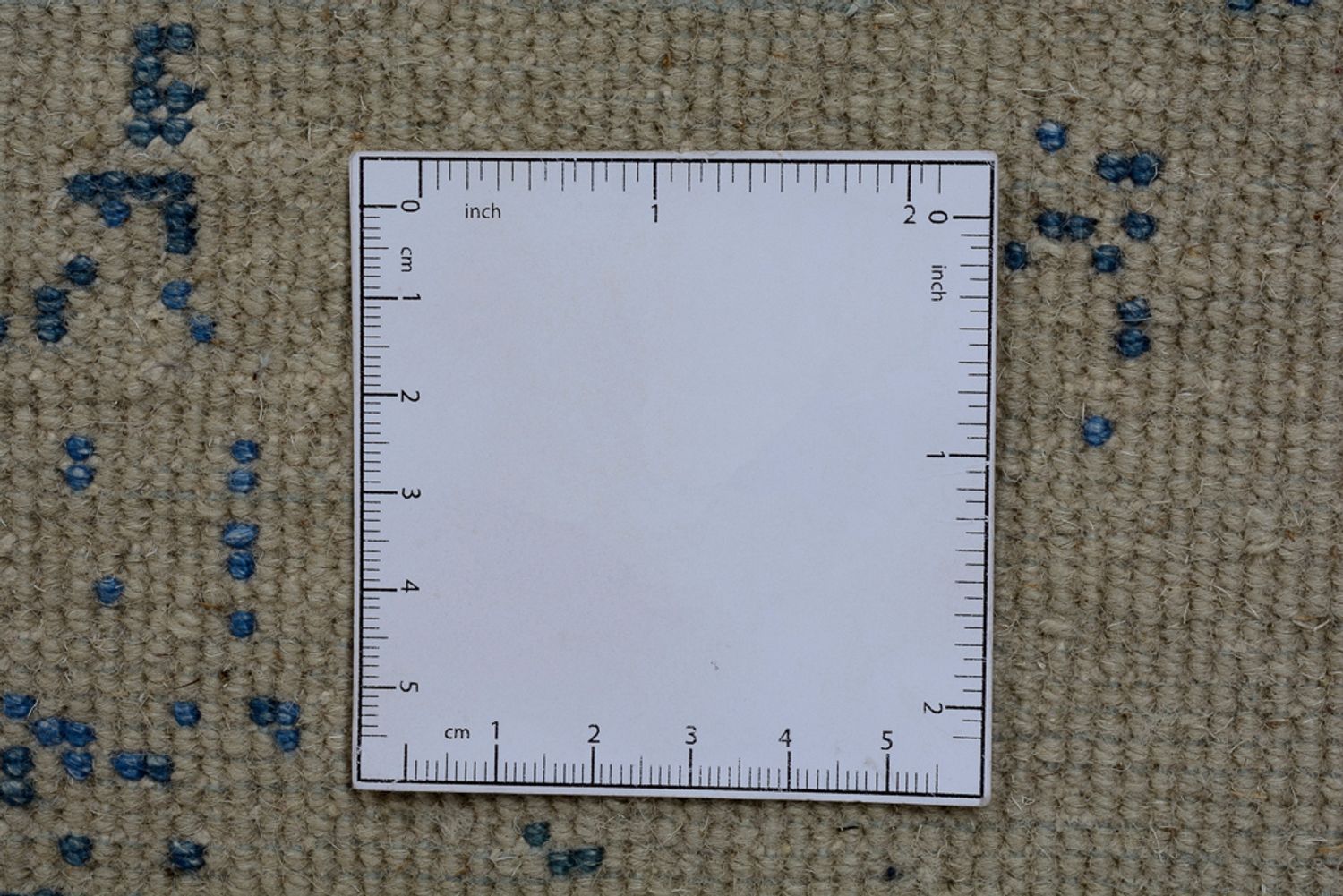 Designer tæppe - 294 x 240 cm - lys beige
