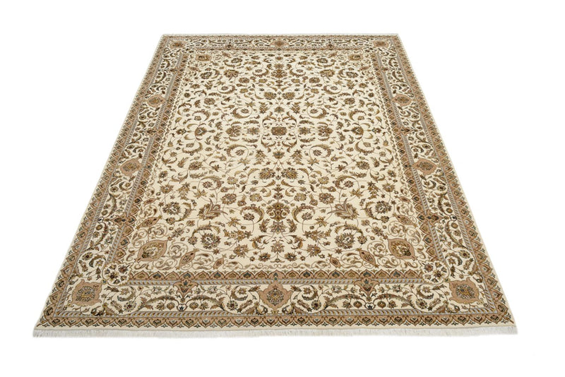Orientalsk tæppe - Tabriz - 364 x 275 cm - creme