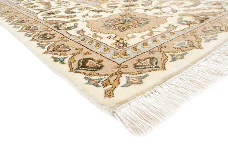 Orientalsk tæppe - Tabriz - 364 x 275 cm - creme