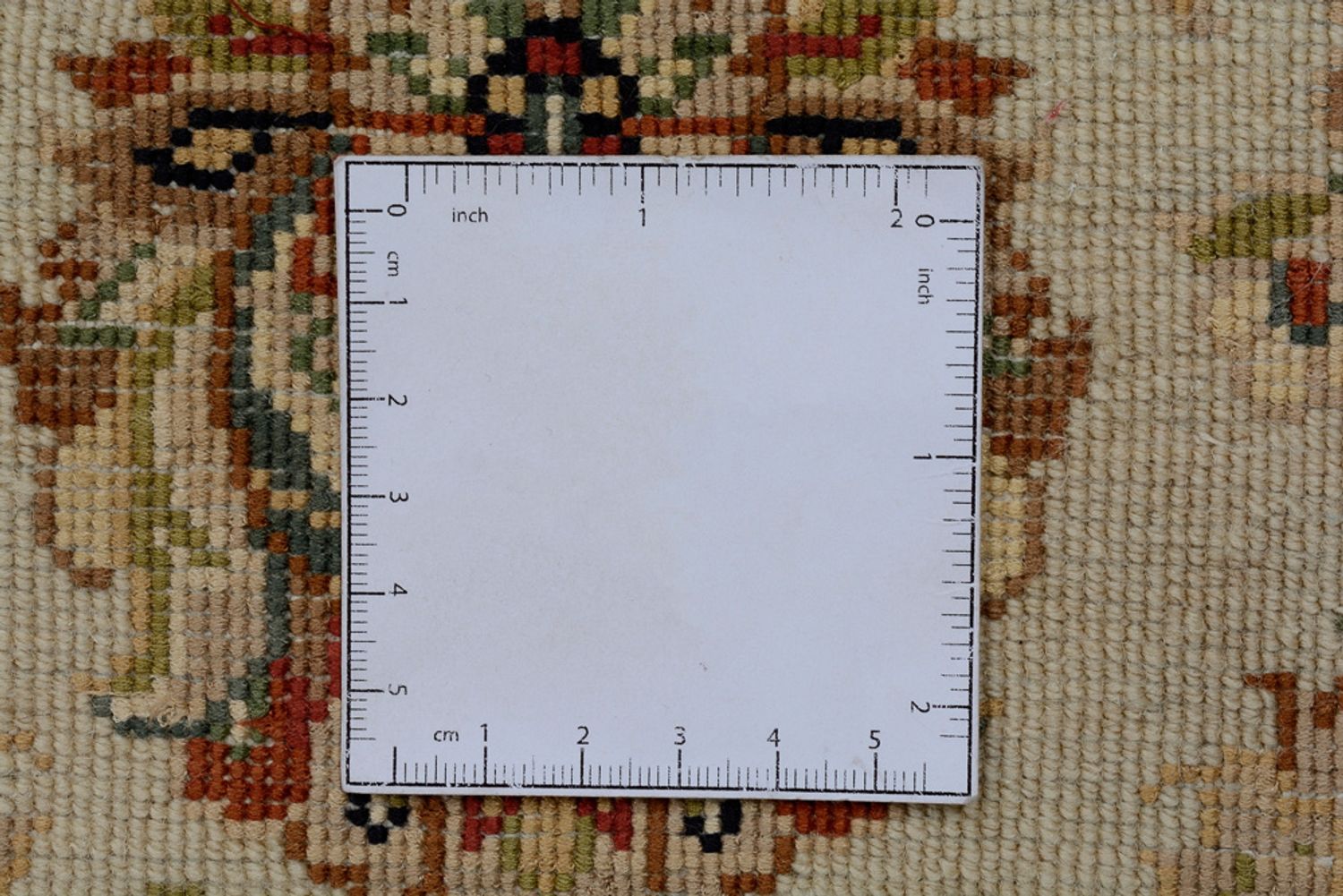 Orientalsk tæppe - Tabriz - 214 x 155 cm - mørkeblå