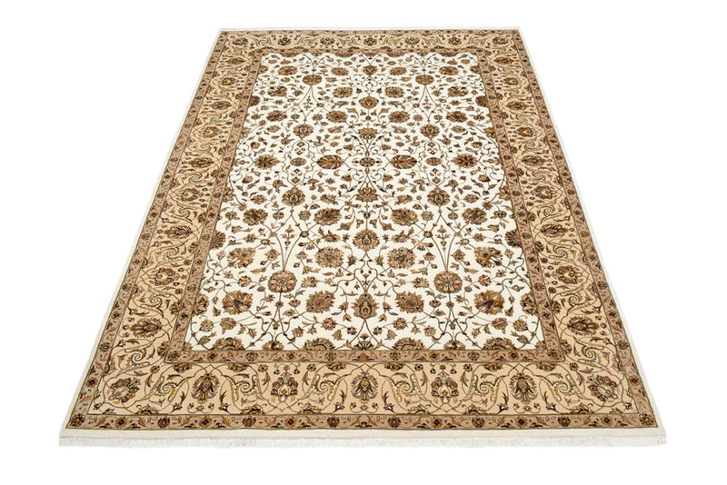 Orientalsk tæppe - Tabriz - 307 x 215 cm - creme