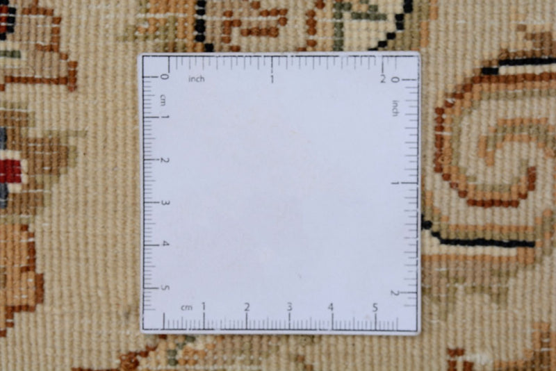 Orientalsk tæppe - Tabriz - 307 x 215 cm - creme